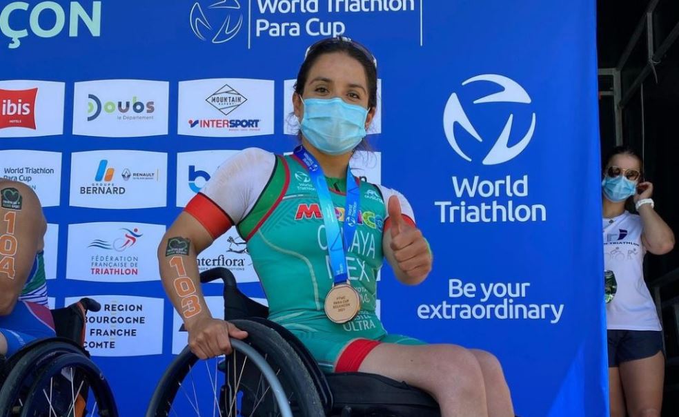 Brenda Osnaya: la primera mexicana en paratriatlón en los Juegos Paralímpicos de Tokio 2020