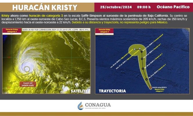 Conagua advierte NUEVO potencial ciclón tropical en costas mexicanas