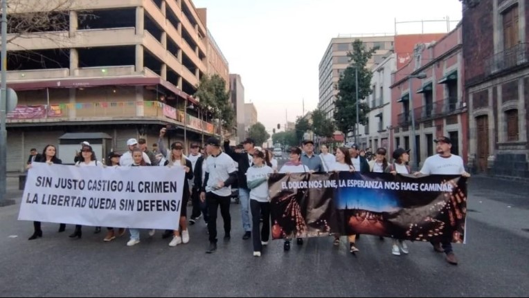 Familia LeBarón se manifiesta en CDMX a 5 años de masacre