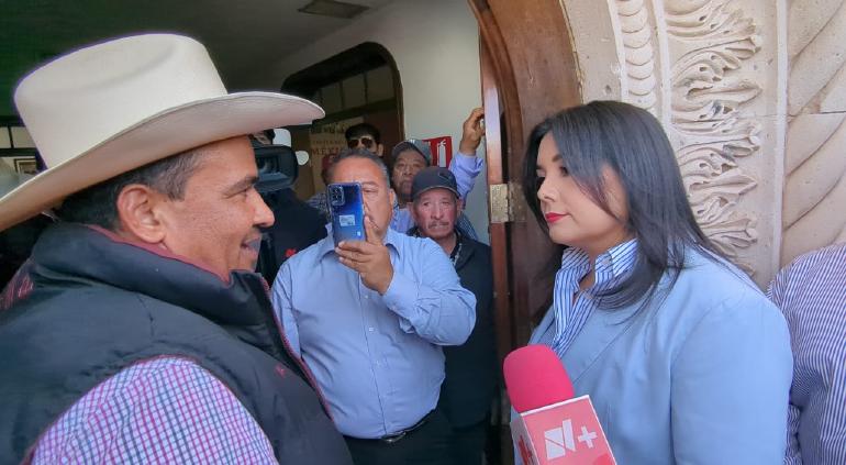 Delegada del Bienestar dialoga con productores tras toma de oficinas en Chihuahua