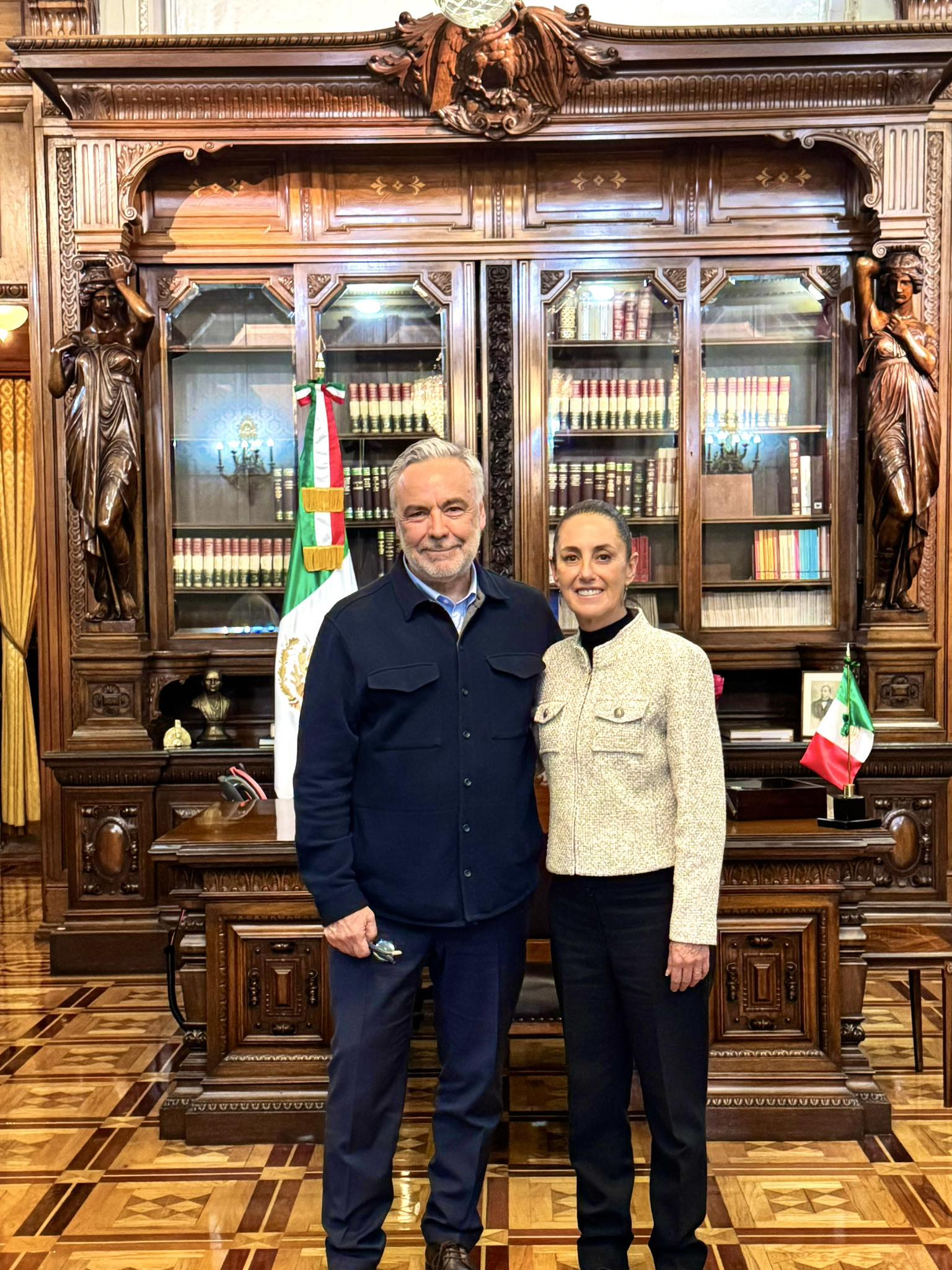 Sheinbaum Refuerza Alianzas Clave con Diputado Alfonso Ramirez Cuellar