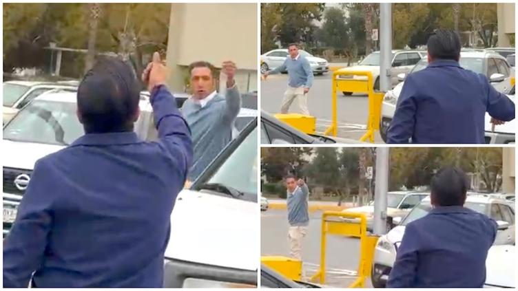 Regidor Miguel Riggs y ciudadano se confrontan en altercado vial; ambas partes exponen sus versiones