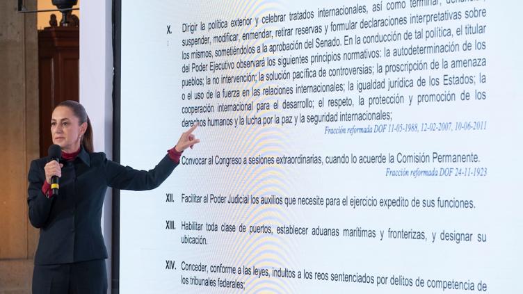 Sheinbaum exige juicio justo para Nicolás Maduro y rechaza cualquier intervención extranjera