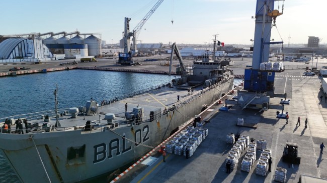 Gobierno de México envía ayuda humanitaria al pueblo de Cuba, a través de dos buques de la Armada de México